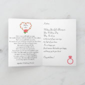 クリスティーナとチャド カード (内部)