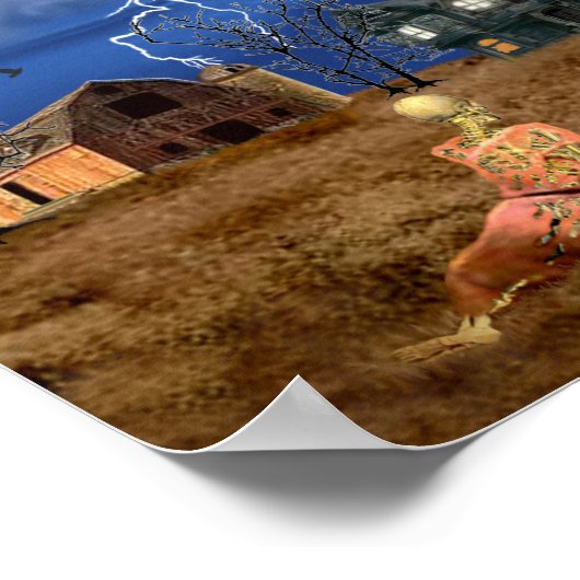 クリスティーナのハロウィーンの世界 ポスター (角)