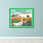 クリスティーナの新世界 キャンバスプリント (インサイチュ (ウッドフロア))