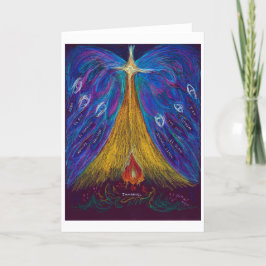 クリスティーナ・ウェルトによる「Immanuel」オイルパステル画（オリジナルカード付き） シーズンカード