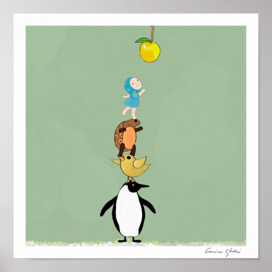 クリスティーナ・ゲルフィのプリント ポスター (正面)