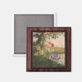 クリスティーヌロヴァランドBlomsterstykkeマグネット マグネット (正面/裏面)