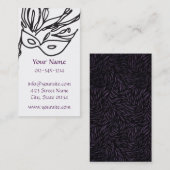 クリスティーヌ 名刺 (正面/裏面)