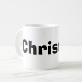 クリスティーン コーヒーマグカップ (正面左)