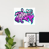 クリスティーン ポスター (ホームオフィス)