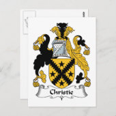 クリスティー家紋 ポストカード (正面/裏面)