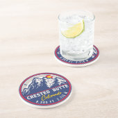 クリステッドビュッテコロラド – キャンピングスキーのお土産 コースター (側面)