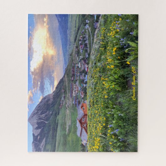 クリステッドビュートの栄光の写真ビュー ジグソーパズル (縦)