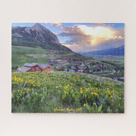 クリステッドビュートの栄光の写真ビュー ジグソーパズル (横)