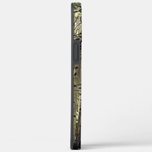 クリステッドビュートの《植物》アスペンの木々の美しい林 Case-Mate iPhoneケース (裏面 / 右)