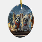 クリステッドホリデー中国のデザインバイリッチアメンギル セラミックオーナメント (右)