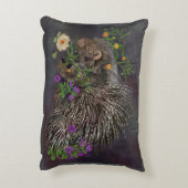 クリステッドポルクパインブーケ自然 アクセントクッション (裏面(縦))