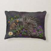 クリステッドポルクパインブーケ自然 アクセントクッション (裏面)