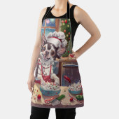 クリステッド中国のホリデーベーキング:フェスティバルクリスマス エプロン (インサイチュ)