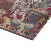 クリステッド中国のホリデーベーキング:フェスティバルクリスマス カッティングボード (角)