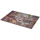 クリステッド中国のホリデーベーキング:フェスティバルクリスマス カッティングボード (角)