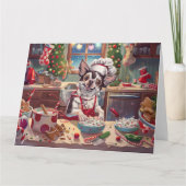 クリステッド中国のホリデーベーキング:フェスティバルクリスマス カード (正面)