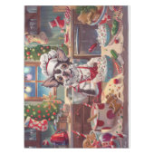 クリステッド中国のホリデーベーキング:フェスティバルクリスマス テーブルクロス (正面)