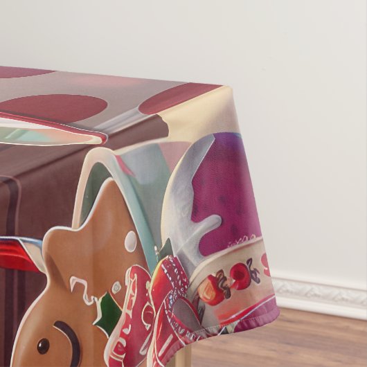 クリステッド中国のホリデーベーキング:フェスティバルクリスマス テーブルクロス (インサイチュ)