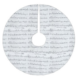 クリステハブラーのシートミュージックツリースカート ブラッシュドポリエステルツリースカート