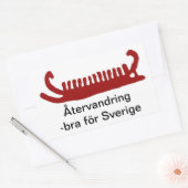 クリステムルクオーテルバンリング 長方形シール (封筒)