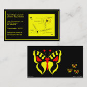 クリステンの名刺。 名刺 (正面/裏面)