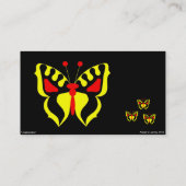 クリステンの名刺。 名刺 (裏面)