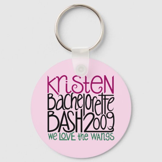 クリステンバチェロレッテBash 09 キーホルダー (正面)
