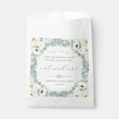 クリステン結婚式の引き出物聖句 フェイバーバッグ (正面)