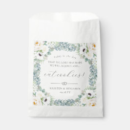 クリステン結婚式の引き出物聖句 フェイバーバッグ