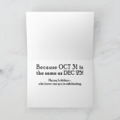 クリストウィーン / ハロウィンマス カード (内部)