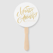 クリストスアナエスティギリシャ正統イースターイエロー ハンドファン (正面)