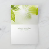 クリストスアナエスティ!キリストは復活した!イースターカード サンキューカード (内部)