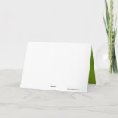 クリストスアナエスティ！キリストは復活した！イースターカード サンキューカード (裏面)