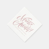 クリストスアネスティギリシャ正統イースターピンクカスタム スタンダードカクテルナプキン (角)