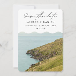 クリストチャーチ・セーブ・ザ・デート・ニュージーランド・ウェディング 招待状