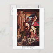 クリストファーとキリストによるクリストファー・チャンピオン ポストカード (正面/裏面)