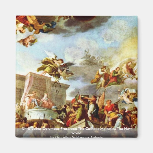 クリストファーコロンブス マグネット (正面)