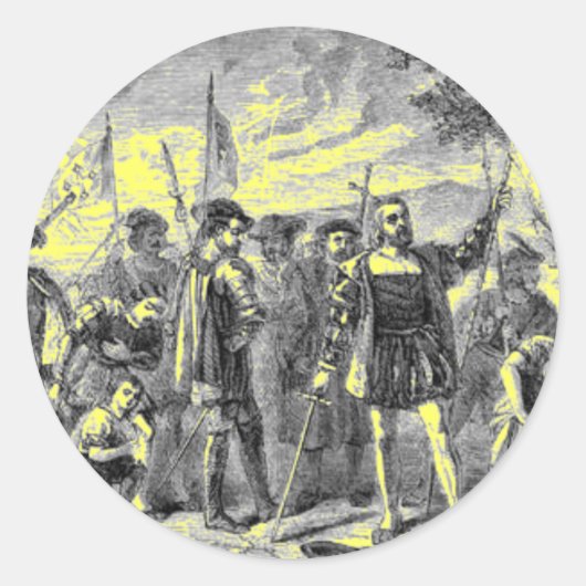 クリストファーコロンブス ラウンドシール (正面)