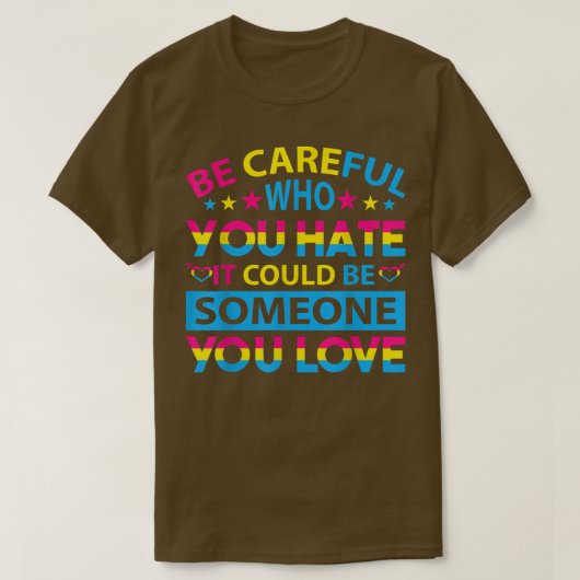 クリストファー通り日嫌いな人には気を付けて Tシャツ (デザイン正面)