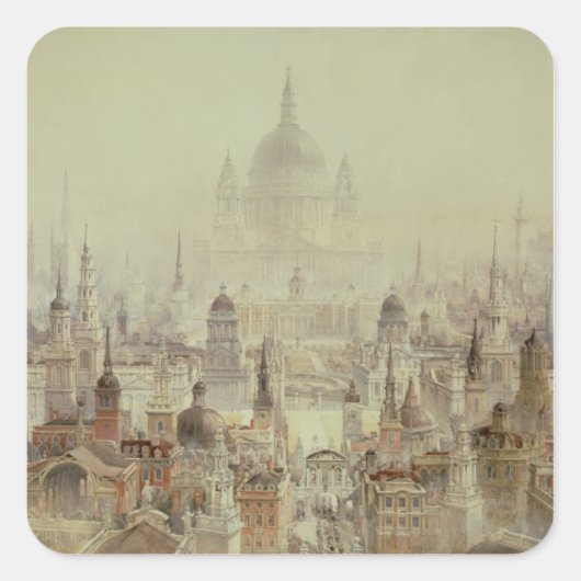 クリストファー・ウォレン卿への献上品 スクエアシール (正面)