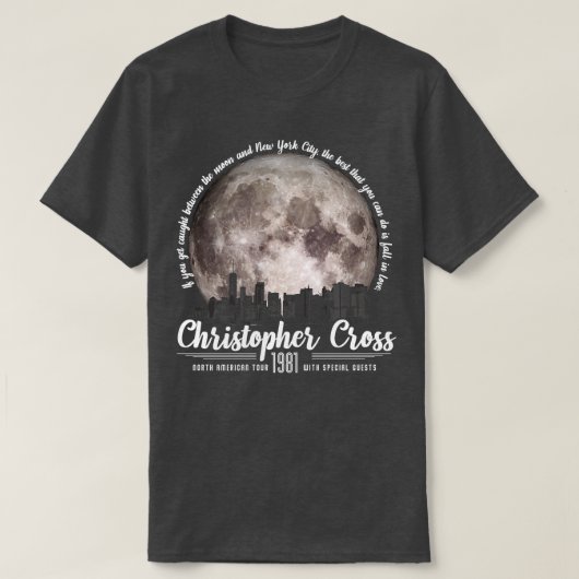 クリストファー・クロス Tシャツ (デザイン正面)