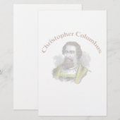 クリストファー・コロンバス文房具 便箋 (正面/裏面)