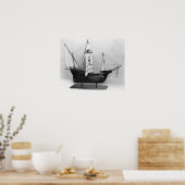 クリストファー・コロンブスのキャラベル ポスター (キッチン)