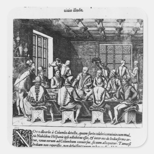 クリストファー・コロンブスの卵の物語 スクエアシール (正面)