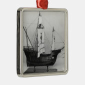 クリストファー・コロンブスのCaravel メタルオーナメント (右)