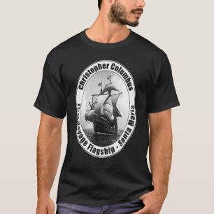 クリストファー・コロンブス・デイ・アメリカの歴史 Tシャツ