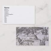 クリストファー・コロンブス(14間のジャマイカの戦い 名刺 (正面/裏面)