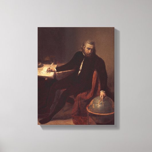 クリストファー・コロンブス, 1839 キャンバスプリント (正面)