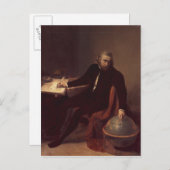 クリストファー・コロンブス、1839 ポストカード (正面/裏面)